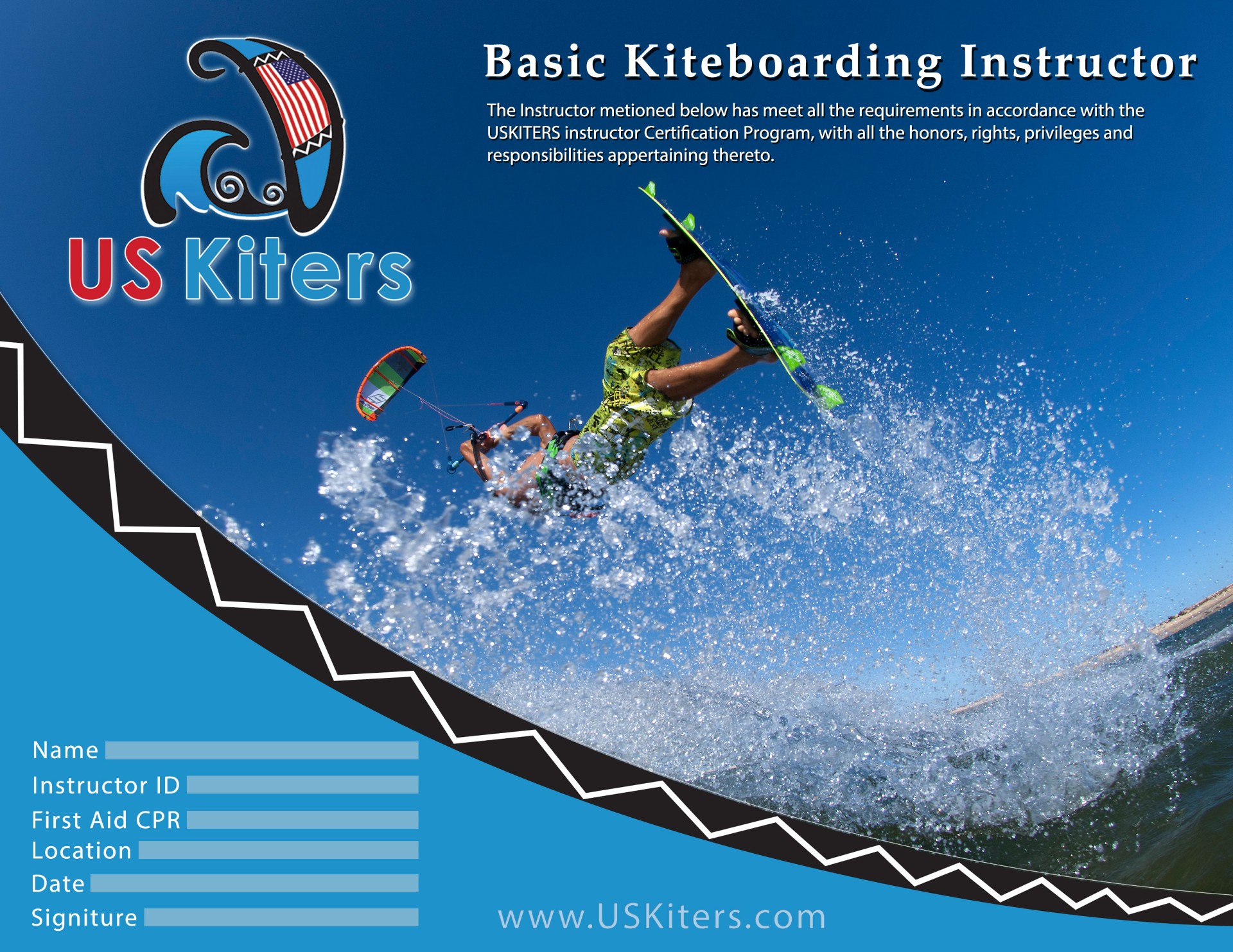 US Kiters diploma US Kiters diploma